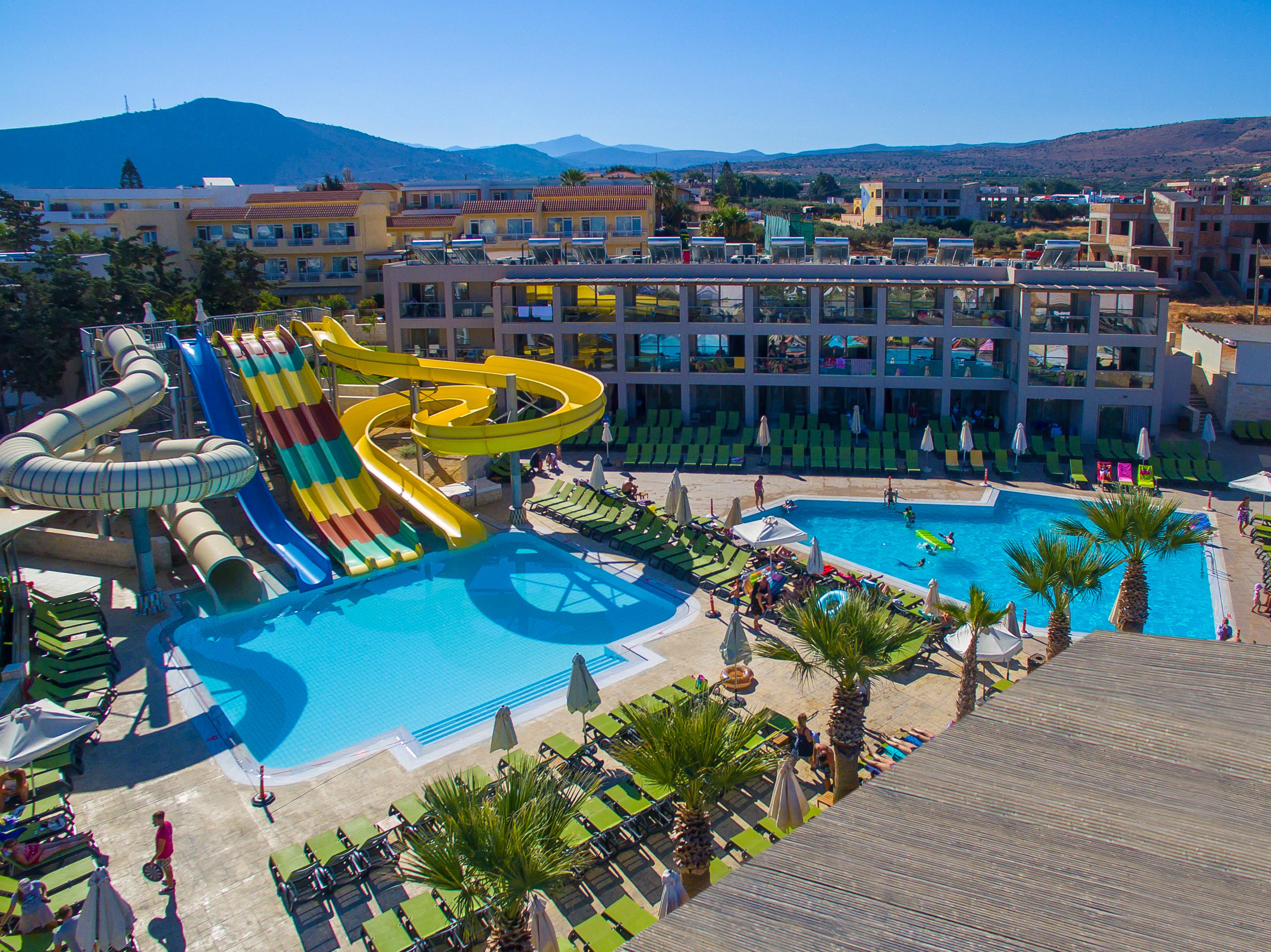Gouves Waterpark Holiday Resort Kato Gouves Dış mekan fotoğraf