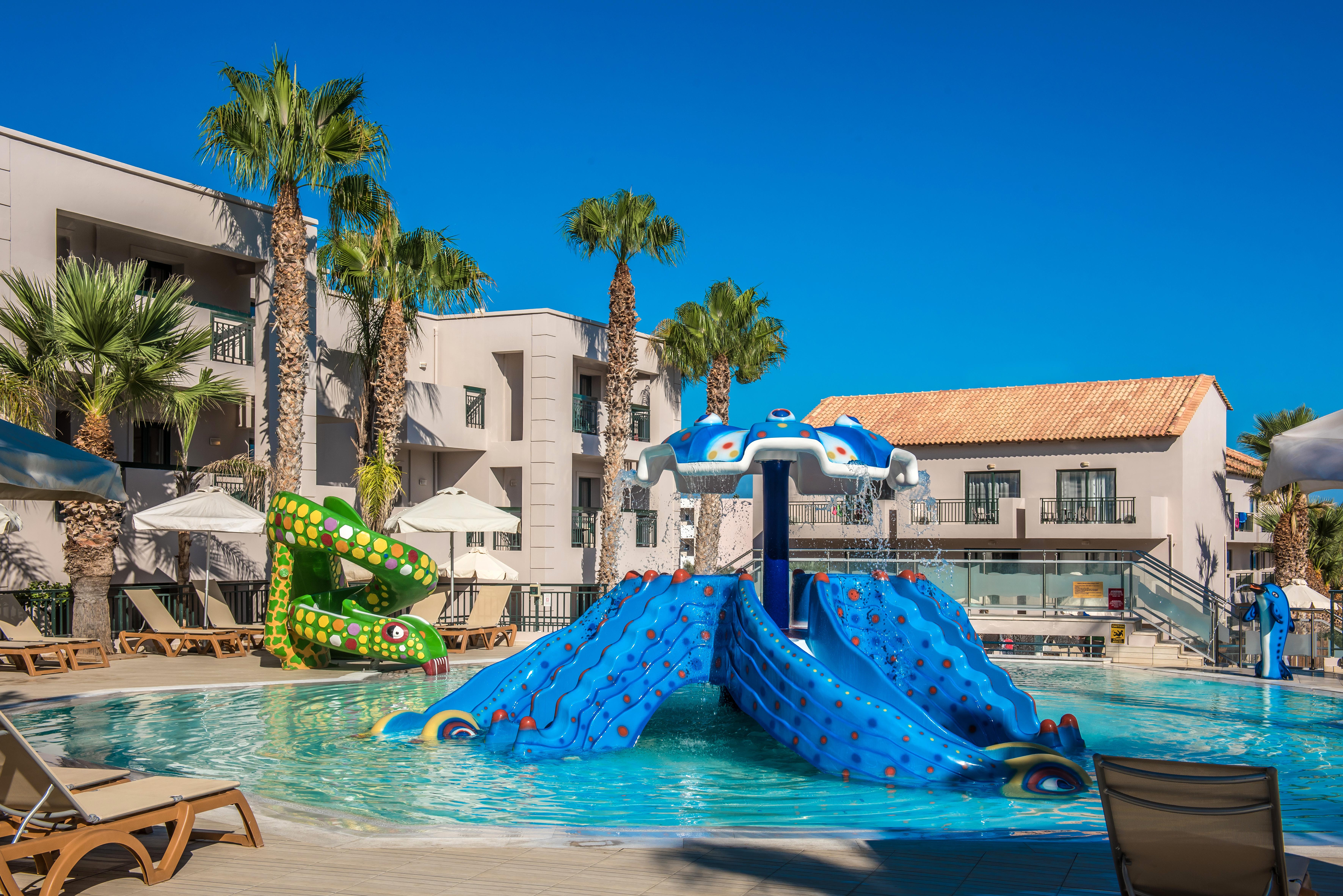Gouves Waterpark Holiday Resort Kato Gouves Dış mekan fotoğraf