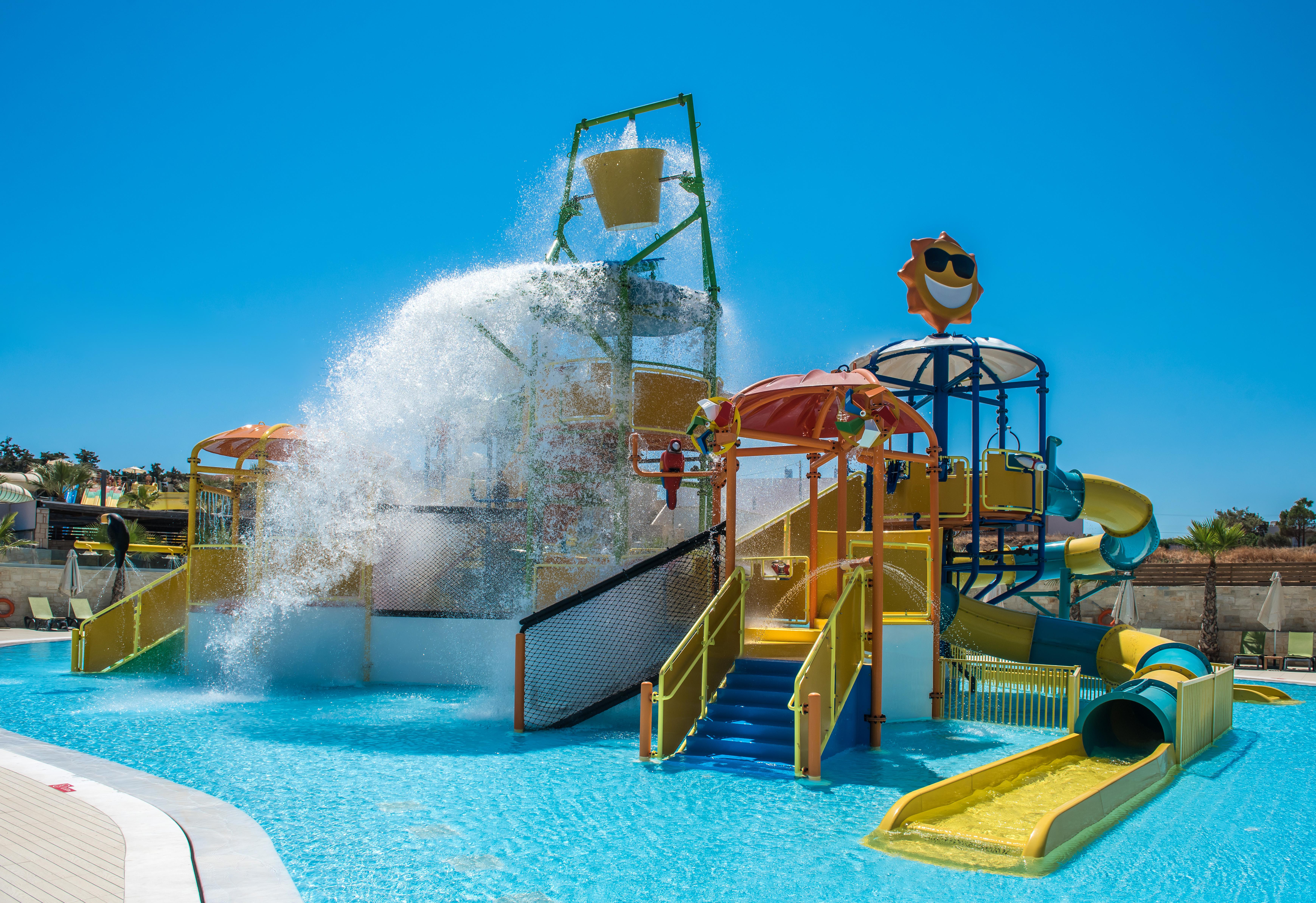 Gouves Waterpark Holiday Resort Kato Gouves Dış mekan fotoğraf